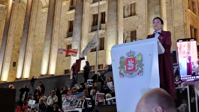 “დღეს რეჟიმი სამ ძირითად საყრდენზე დგას” – სალომე ზურაბიშვილის სიტყვა სრულად