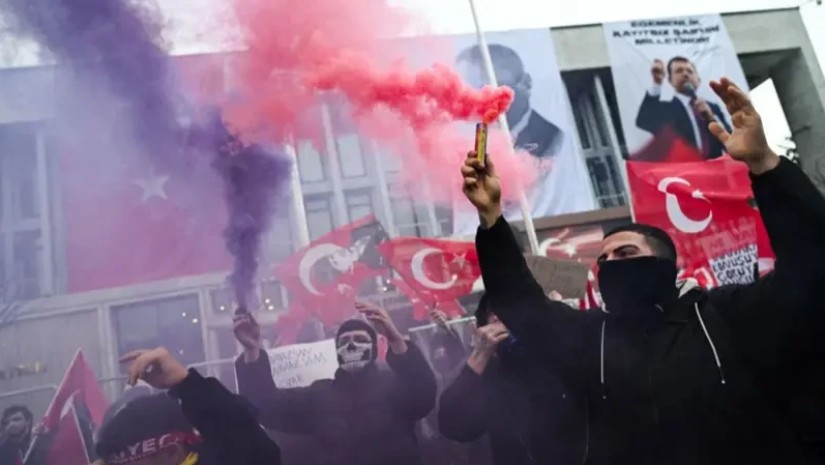 თურქეთში საპროტესტო აქციებზე 1 333 დემონსტრანტი დააკავეს