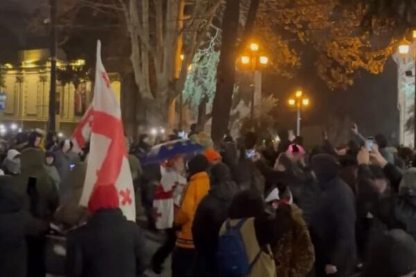 რუსთაველის გამზირი გადაკეტილია – პროტესტის 125-ე დღე