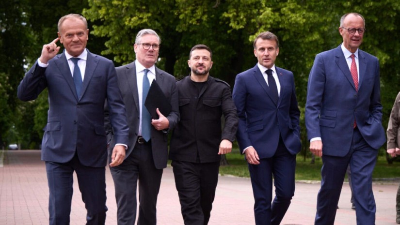 “სრული და უპირობო ცეცხლის შეწყვეტა 12 მაისიდან, სულ მცირე 30 დღე” – საფრანგეთის, გერმანიის, ბრიტანეთი