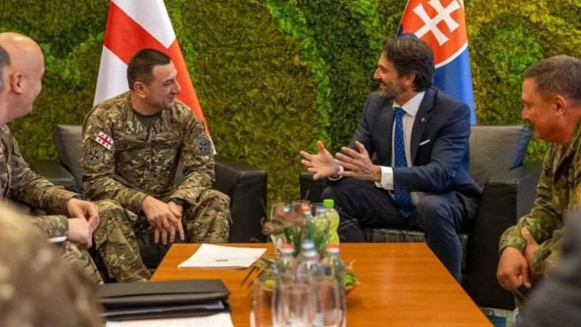 საქართველოს თავდაცვის ძალების მეთაური ვიზიტით სლოვაკეთის რესპუბლიკაში იმყოფება