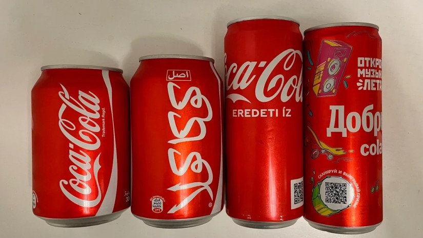 რომელი ქვეყნებიდან შედის Coca-Cola რუსეთში?