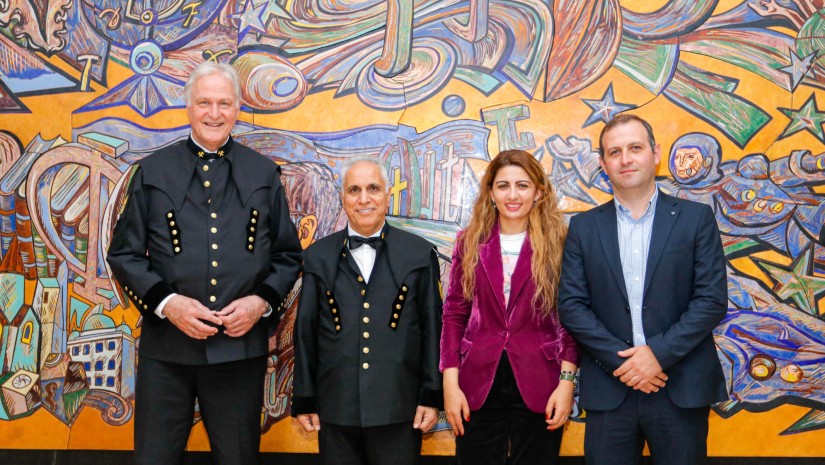 ავსტრიის ლეობენის სამთო უნივერსიტეტის ვიზიტი საქართველოში