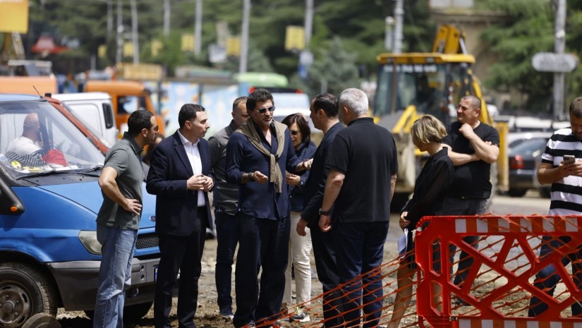 „გვინდა, პროექტი ზაფხულში მთლიანად დასრულდეს“ – კალაძე ჩოლოყაშვილი-წერეთლის ქუჩების რეაბილიტა