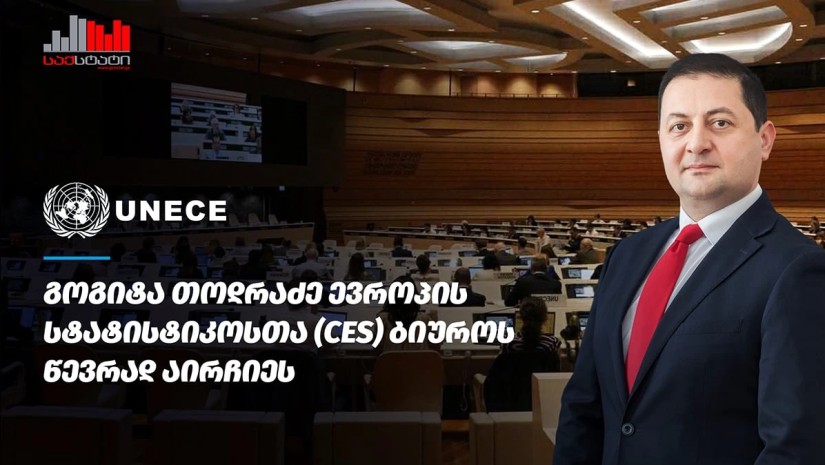 გოგიტა თოდრაძე ევროპის სტატისტიკოსთა ბიუროს წევრად აირჩიეს