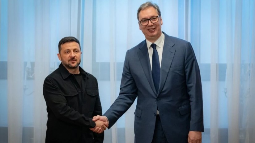 სერბეთის პრეზიდენტი უკრაინაში ჩავიდა