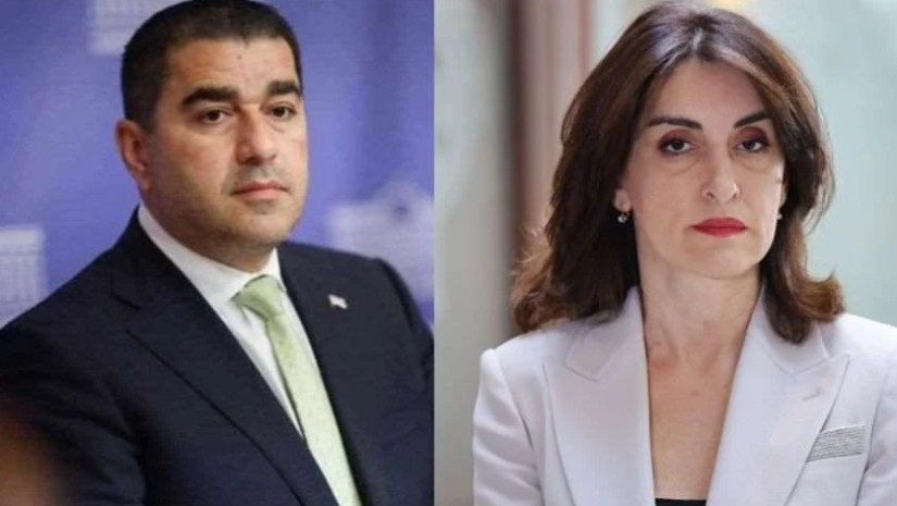 შალვა პაპუაშვილი და მაკა ბოჭორიშვილი ინდოეთში მომხდარი ავიაკატასტროფის გამო ინდოელ ხალხს და კ